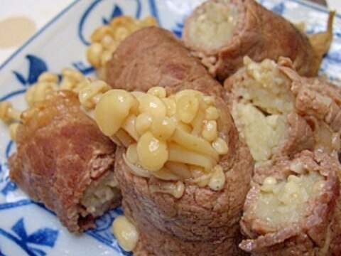 牛肉のえのき巻き レシピ 作り方 By しまとも2721 楽天レシピ 牛肉のえのき巻き レシピ 作り方 By しまとも2721 楽天レシピ